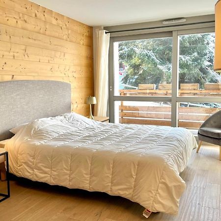 Modern Apt At The Foot Of The Slopes In Megève Buitenkant foto