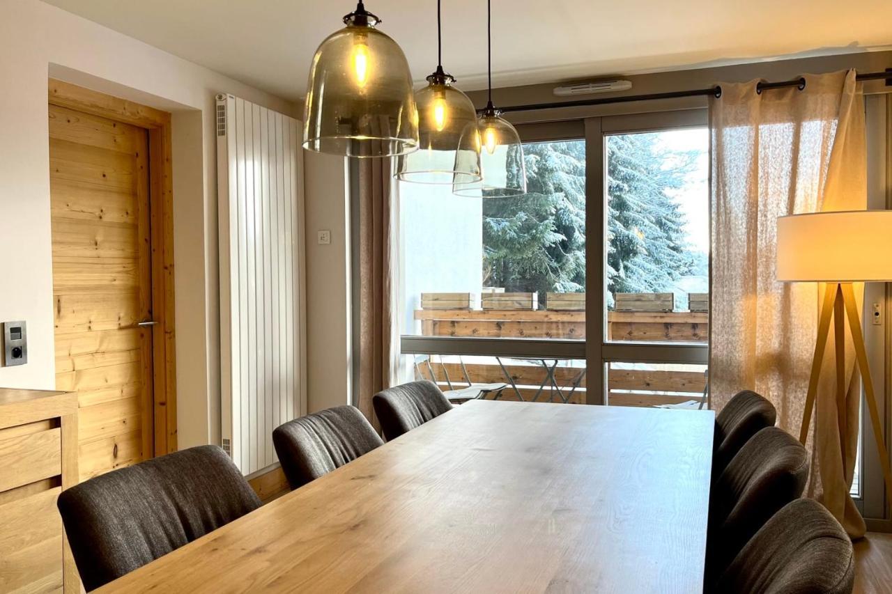 Modern Apt At The Foot Of The Slopes In Megève Buitenkant foto