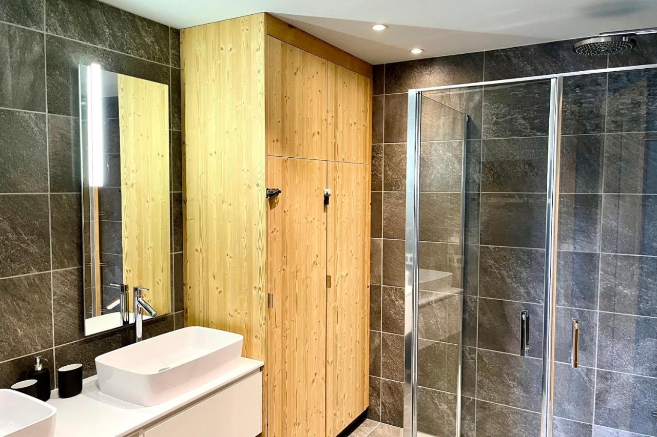 Modern Apt At The Foot Of The Slopes In Megève Buitenkant foto