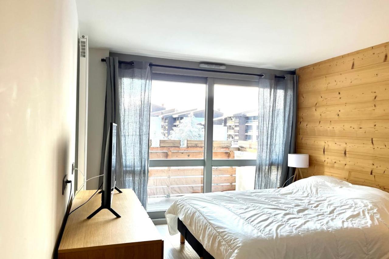 Modern Apt At The Foot Of The Slopes In Megève Buitenkant foto